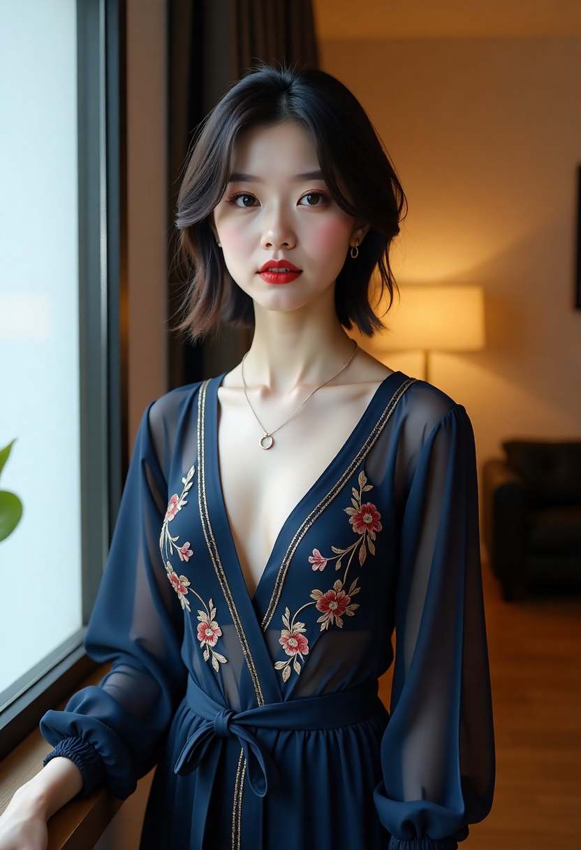 果农少女服装层次的设定稿